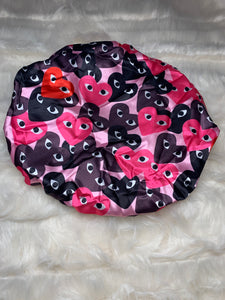 Comme des Garçons Heart Bonnet (Love Pink)