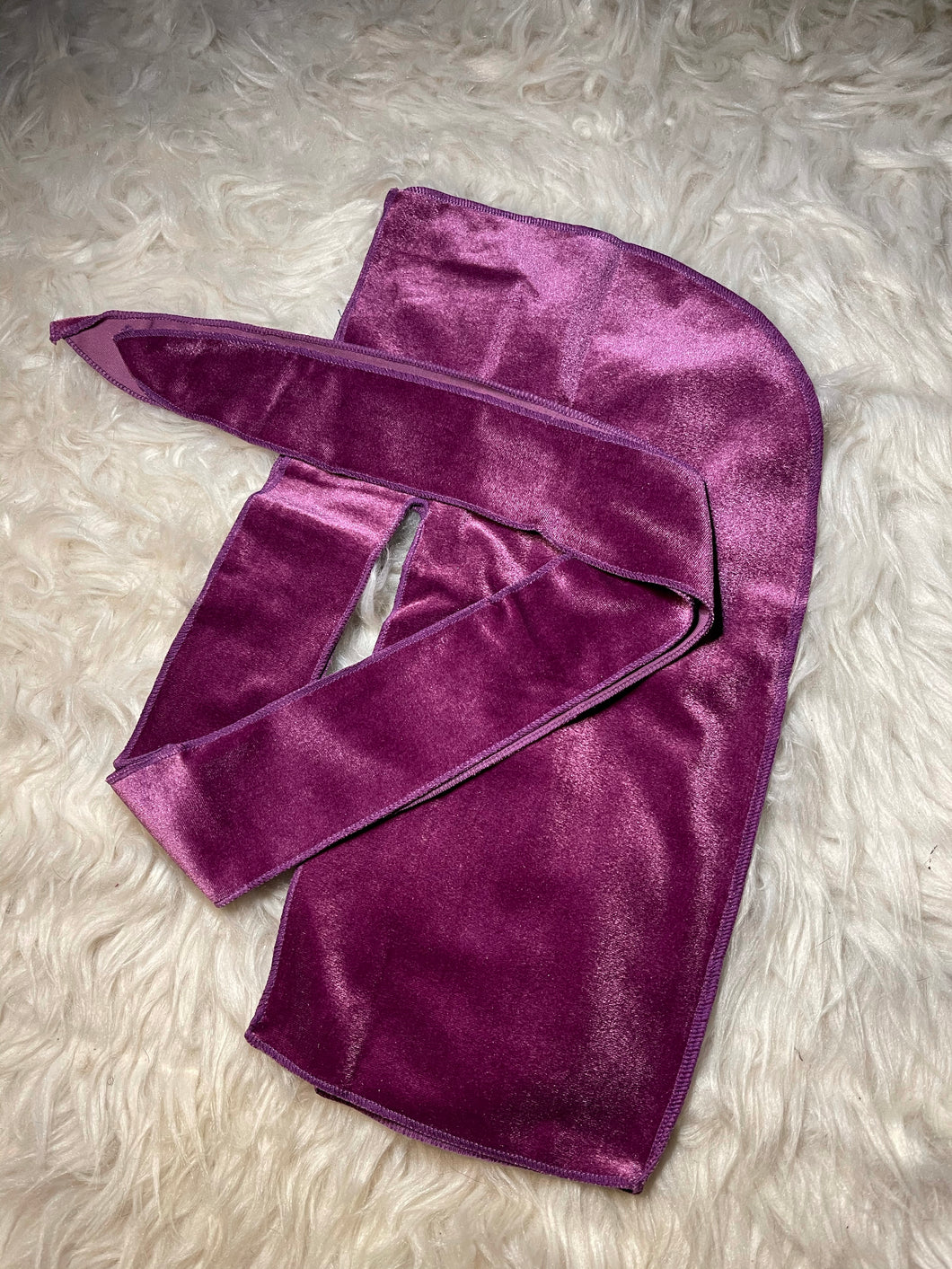 Purple Velvet Durag